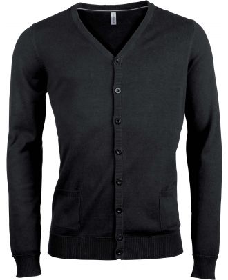 Cardigan boutonné K979 - Black