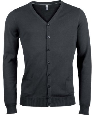 Cardigan boutonné K979 - Dark Grey