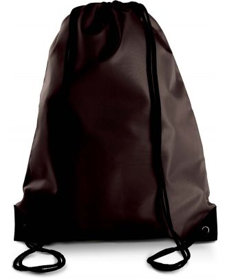 Sac à dos avec cordelettes KI0104 - Chocolate - 44 x 34 cm