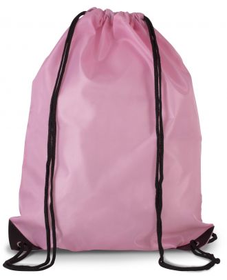 Sac à dos avec cordelettes KI0104 - Dark Pink - 44 x 34 cm