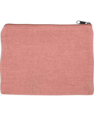 Pochette en juco personnalisable KI0723 - Dusty Pink