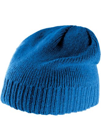 Bonnet bordure côtelée KP516 - Royal Blue