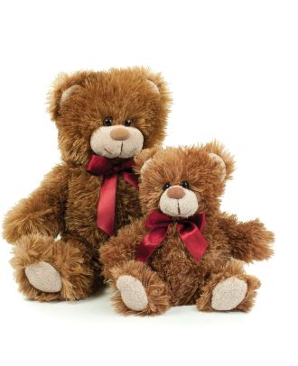 Peluche Ours MONTY - Mid Brown