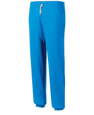 Pantalon enfant de jogging en coton léger PA187 - Light Royal Blue