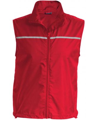 Gilet d'entrainement Runner dos filet PA234 - Red