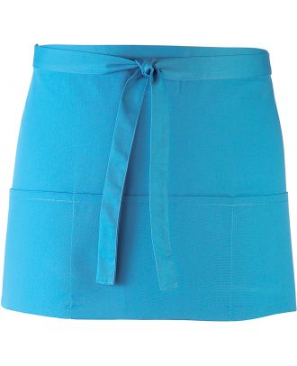 Tablier taille "Colours" 3 poches PR155 - Turquoise