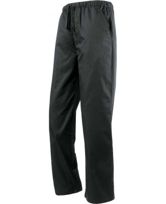 Pantalon de cuisine unisexe PR553 - Black