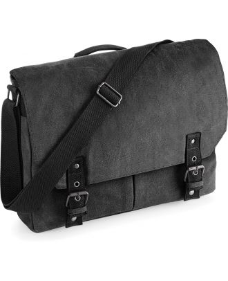 Sac messager Vintage QD625 - Vintage Black