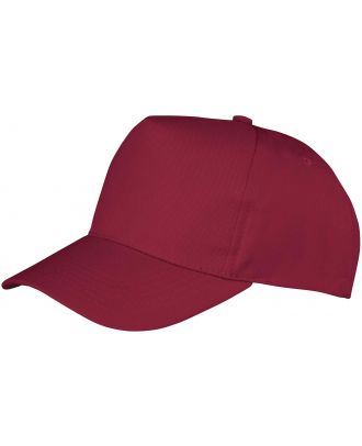 Casquette Boston junior RC084J - Burgundy