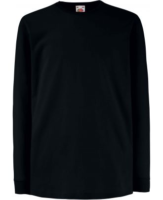 T-shirt enfant manches longues valueweight SC61007 - Black