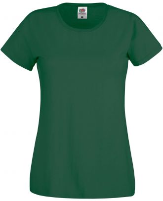 T-shirt femme manches courtes Original-T SC61420 - Bottle Green de face