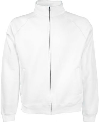 Veste homme molleton zippée classic SC62230 - White